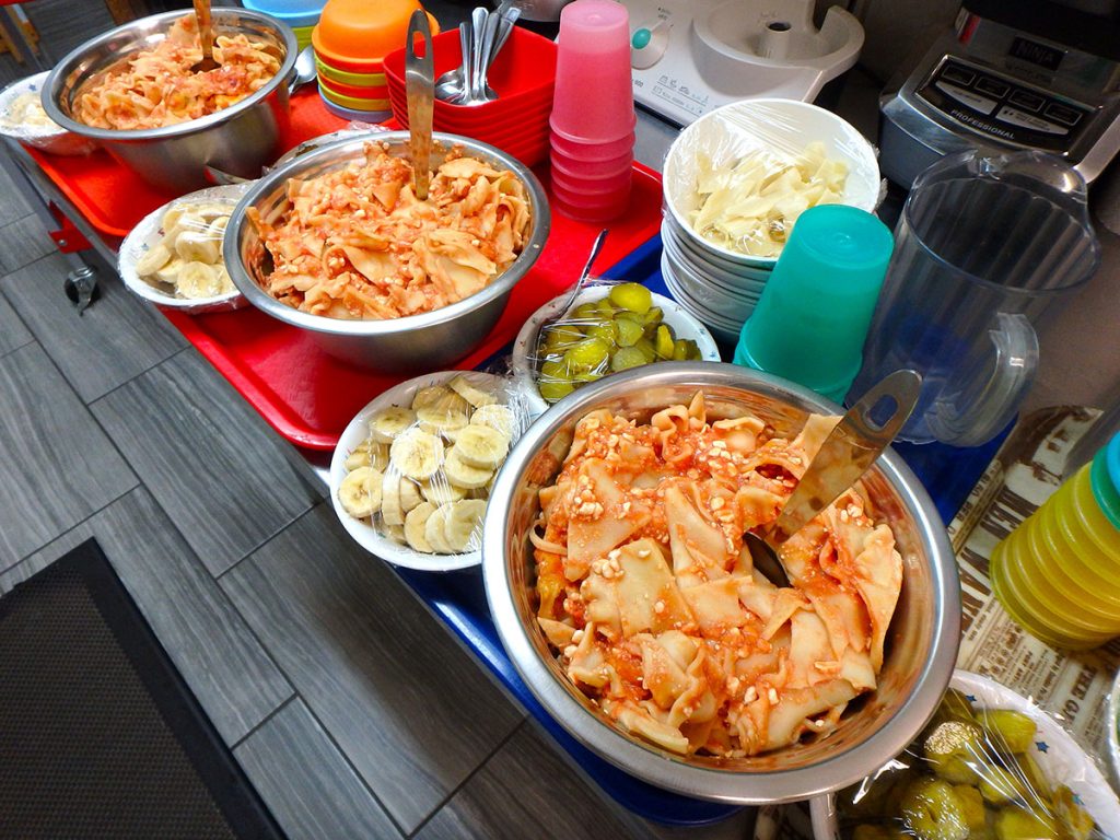 Lunch is served