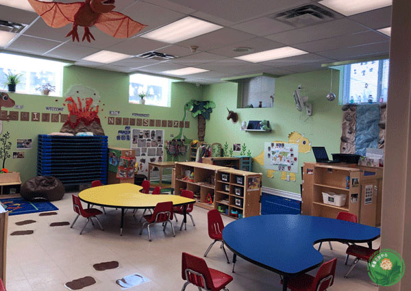 Photo of our spacious toddler room.